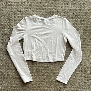 Alosoft Crop Finesse Long Sleeve
